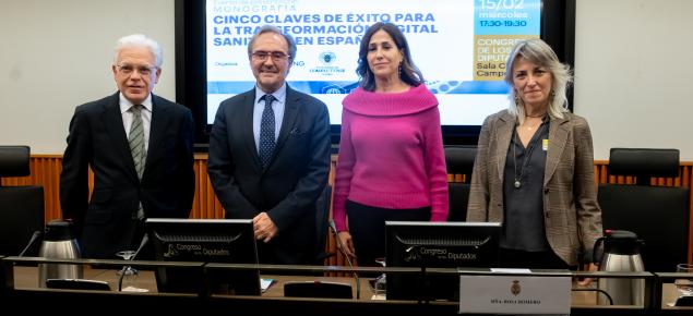 Se presenta en el Congreso de los Diputados una monografía sobre la transformación digital sanitaria en España, elaborada por Hiris