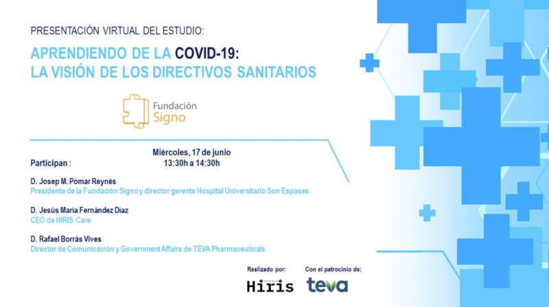 El 17 de junio presentaremos el Estudio «Aprendiendo de la COVID-19»