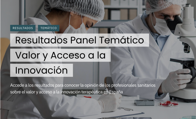 La innovación terapéutica cambia el curso de muchas enfermedades y mejora los resultados centrados en el paciente, según los profesionales sanitarios