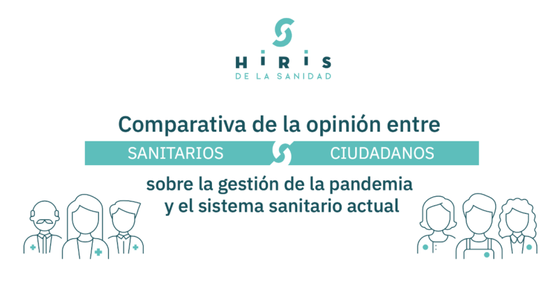 Los profesionales sanitarios encuestados por Hiris de la Sanidad muestran el camino a la ciudadanía