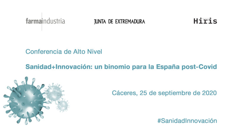 «Sanidad+Innovación: un binomio para la España post-Covid», foro de alto nivel que analizará el futuro del SNS con el papel protagonista de la innovación